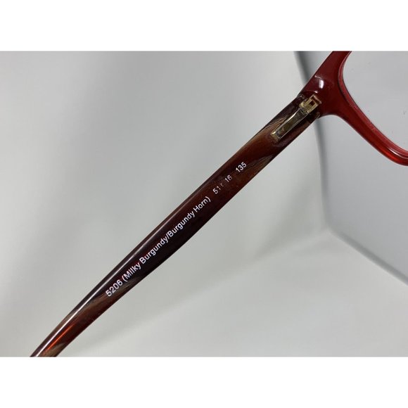 COACH HC 6047 LIBBY 5206 MILKY BURGUNDY 51 [] 16 - 135 EYEGLASSES FRAMES - Picture 5 of 10